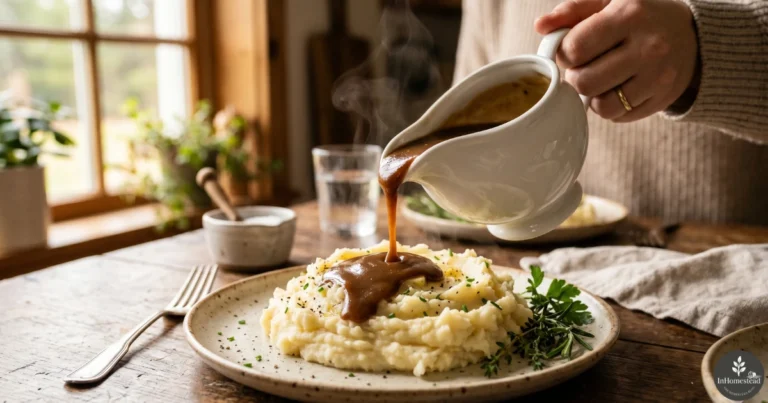 brown gravy boat