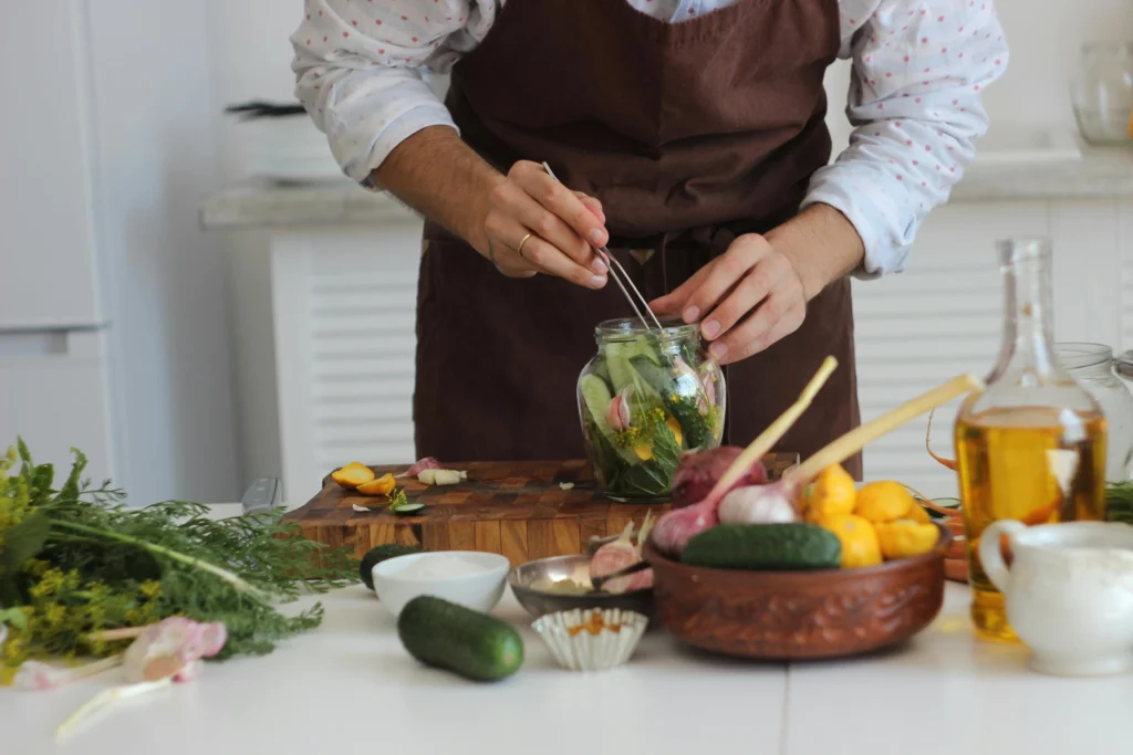 family kitchen preserving foo