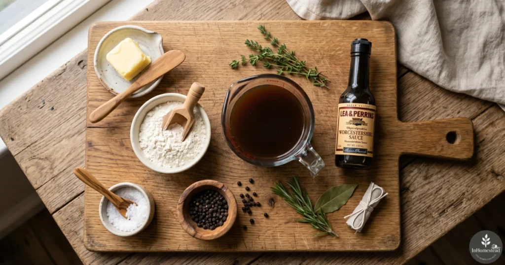 homemade gravy ingredients