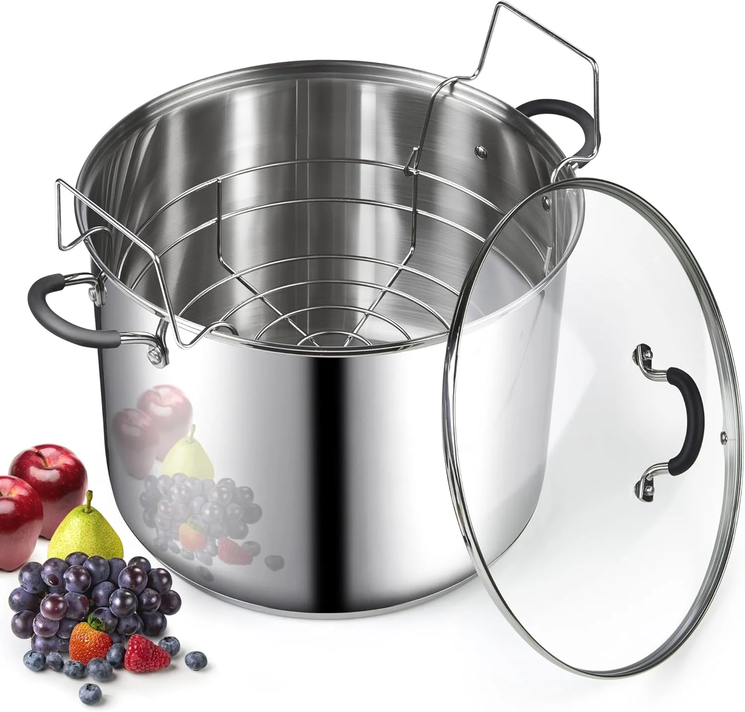 Cook N Home 24-Quart Stainless Steel Pot
