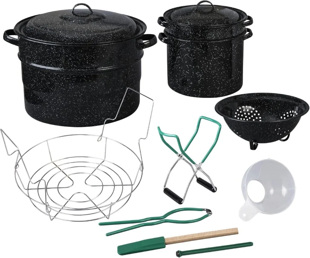 Granite Ware Enamel 12-Piece Canner Kit