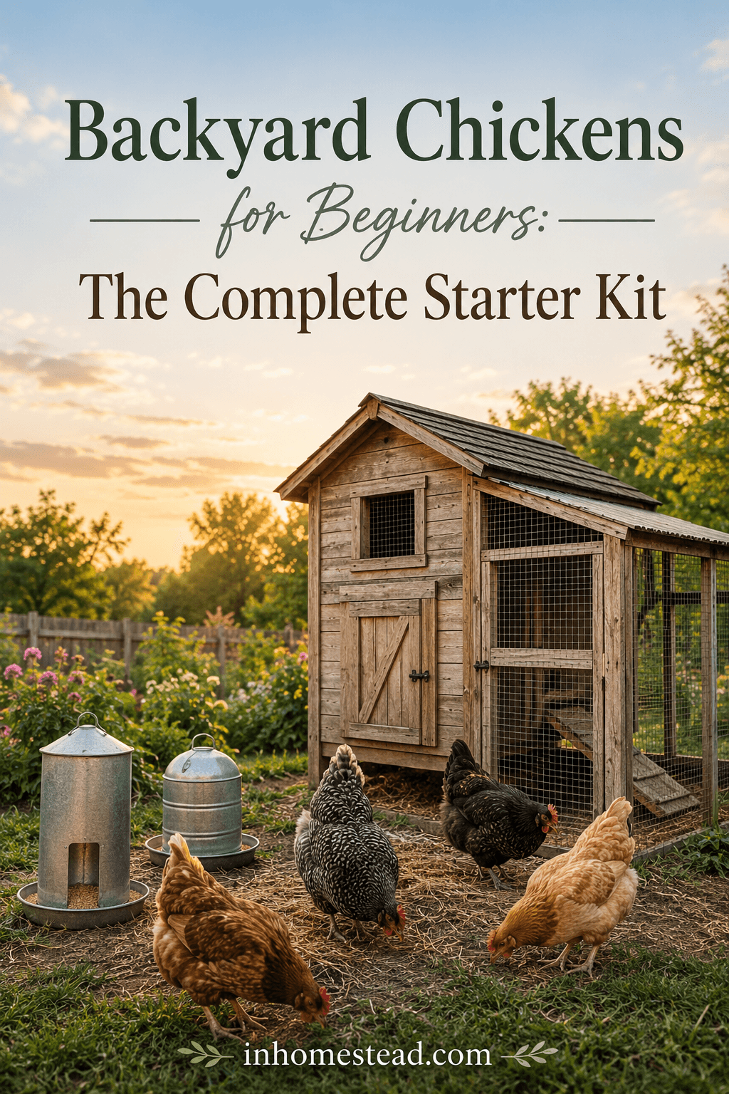 The Backyard Chickens Starter Guide cover