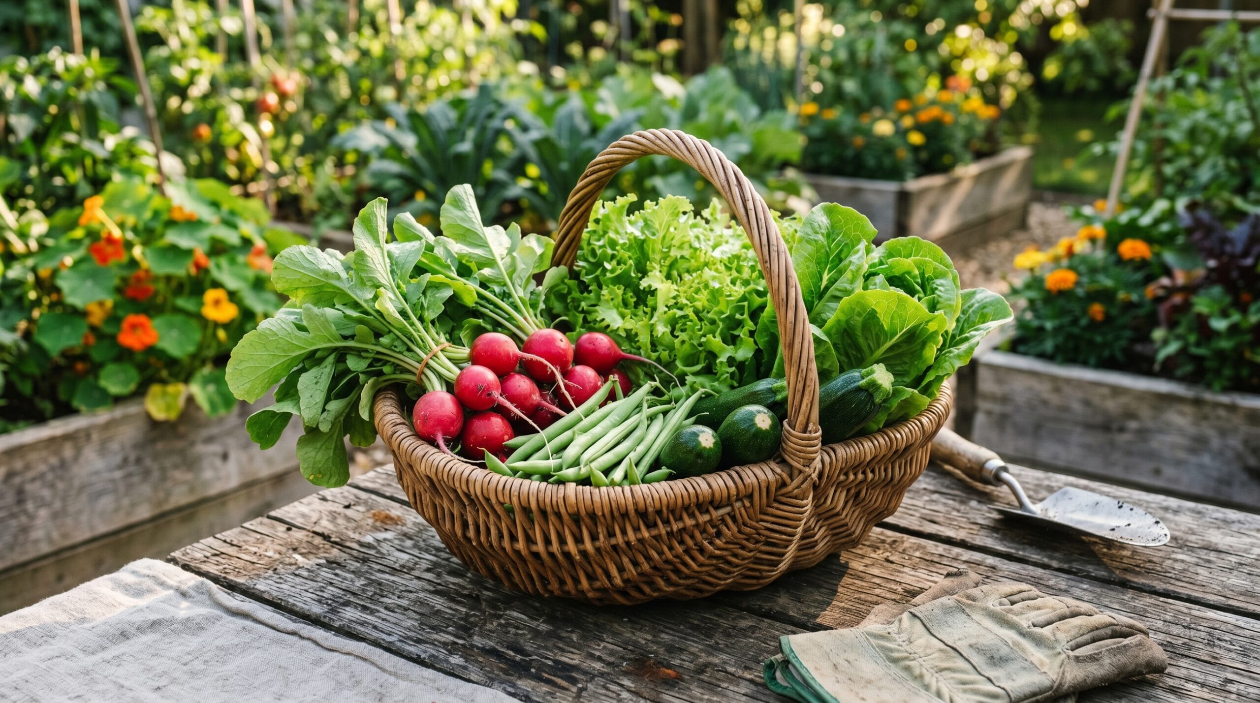 easiest vegetables to grow for beginners