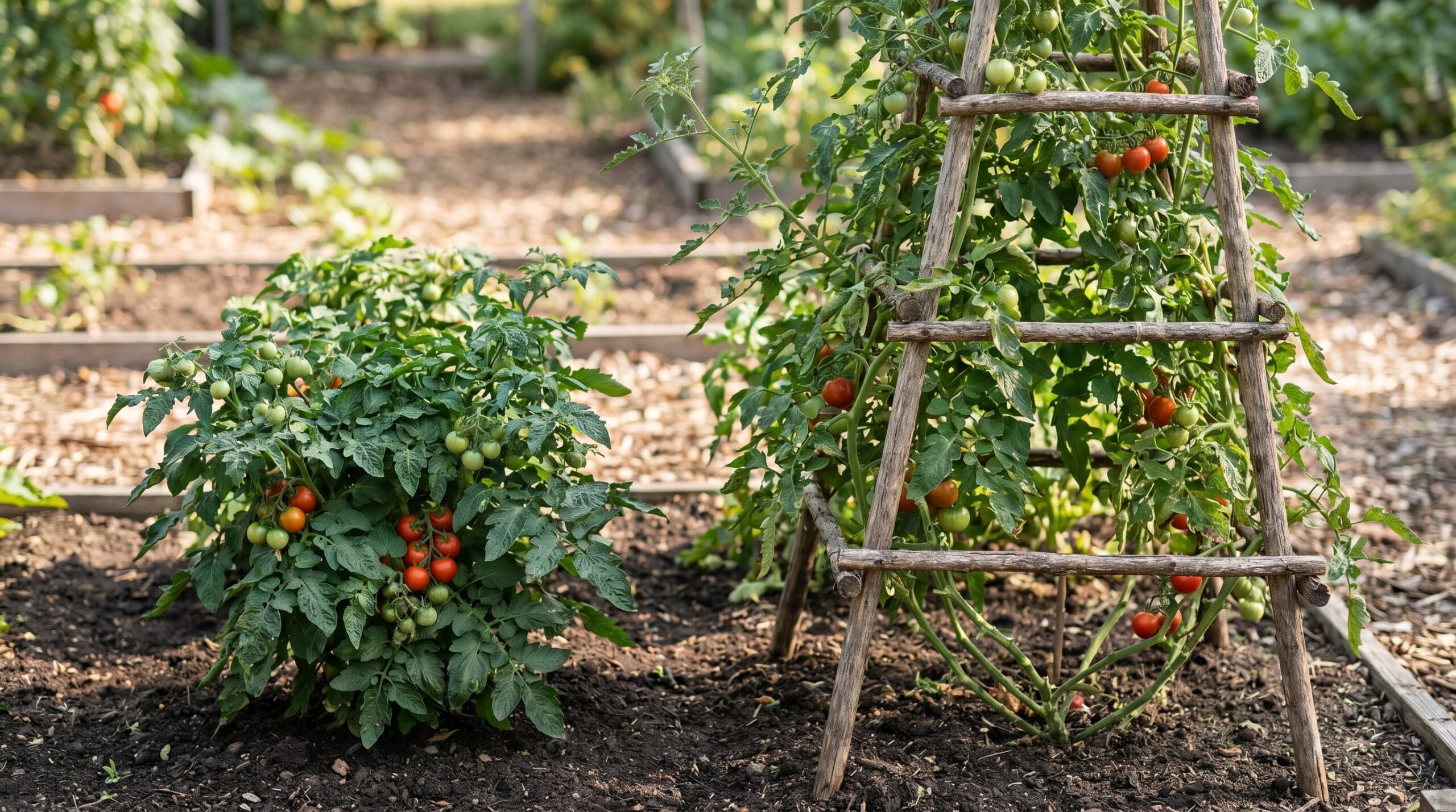 tomato growing supports