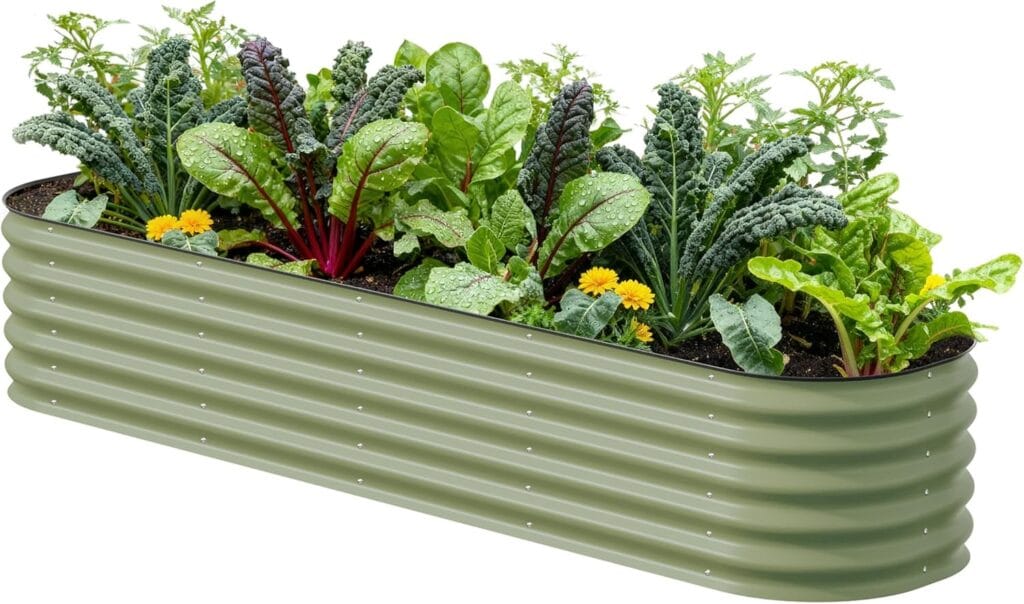 Vego Garden 17″ Tall 9-in-1 Modular Bed, best raised garden bed