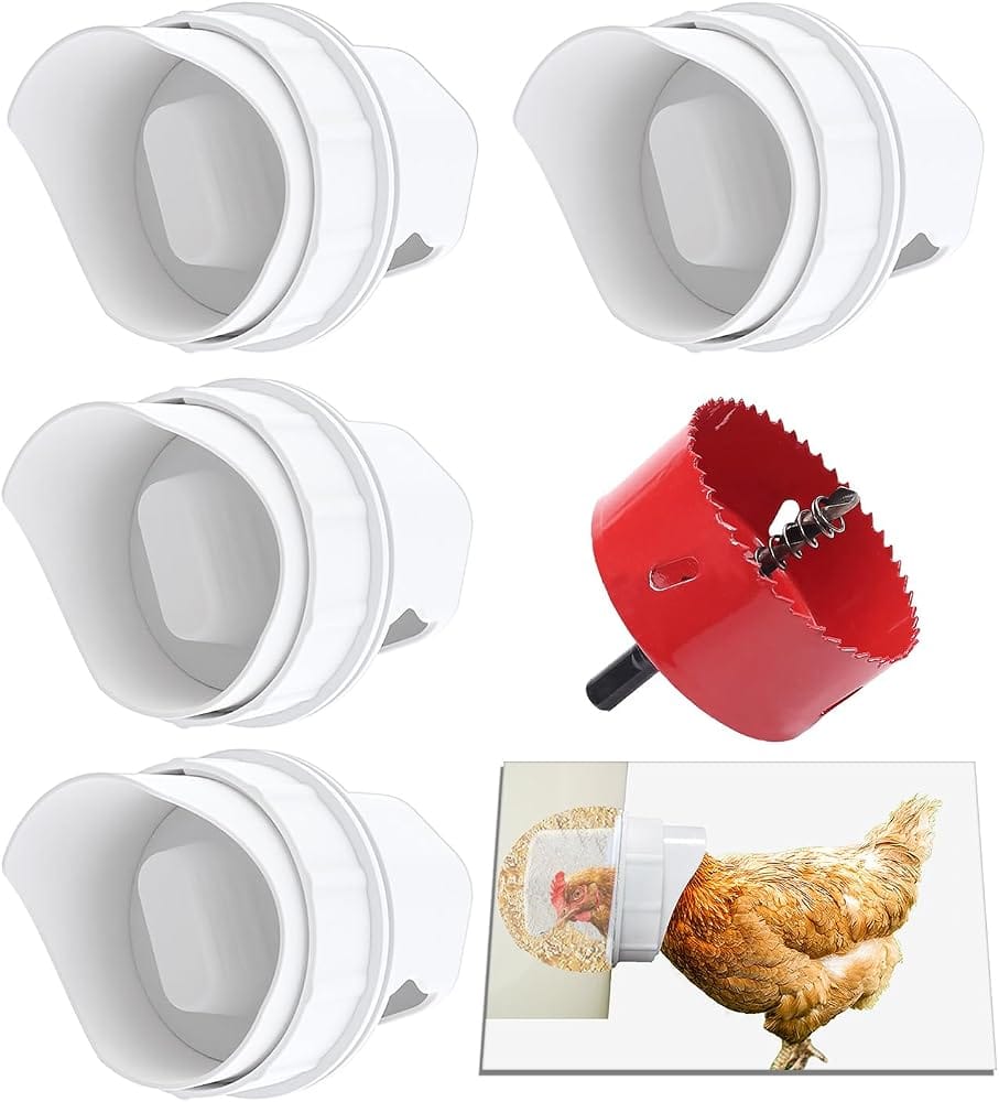 Rain-Proof Gravity Feed Port Kit