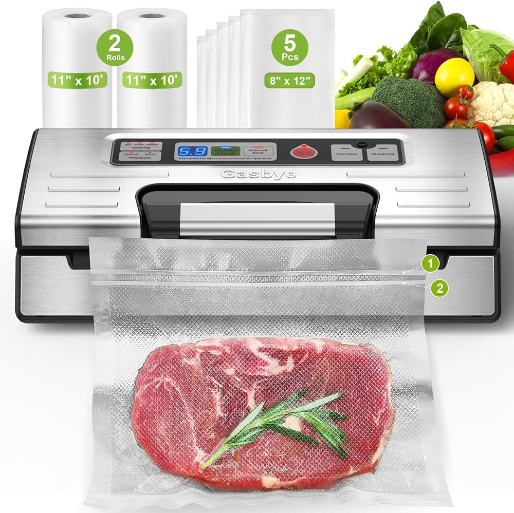 Gasbye 95kPa Precision Vacuum Sealer